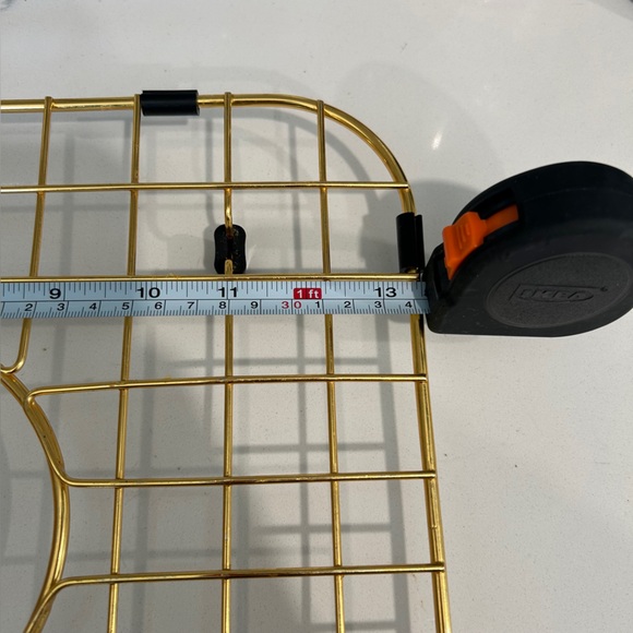 Kitchen Sink Bottom Two Grids, Racks, Protector Matte Gold - Picture 4 of 8